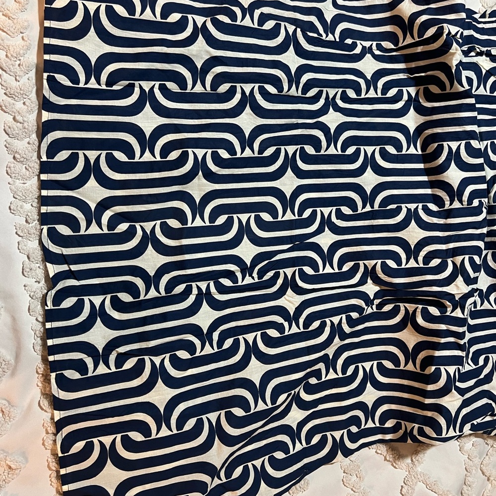 Velvet by Graham & Spencer Navy and White Maxi Dress - Picture 16 of 16